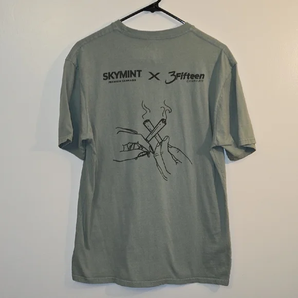 Men's Olive Graphic Tee - Better Together - Picture 4 of 7